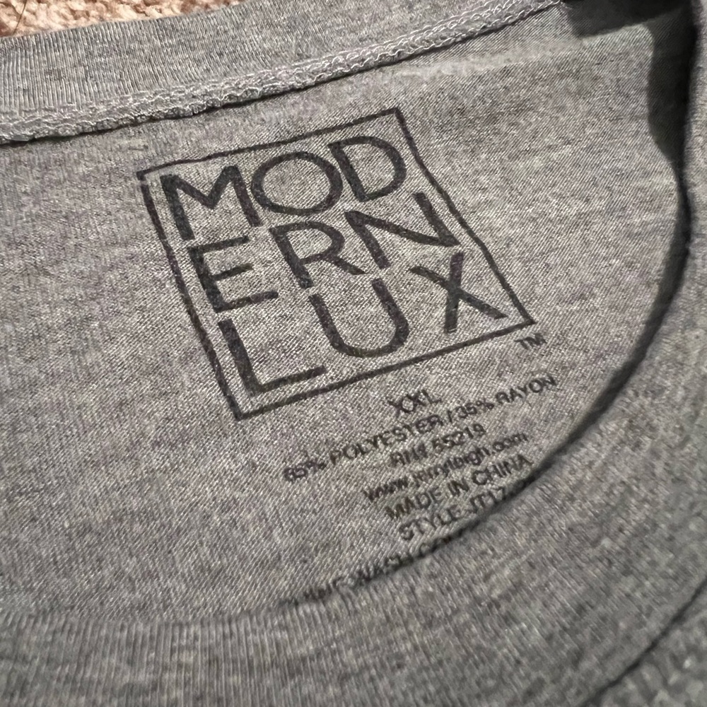 Grey Modern Lux California Shirt